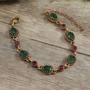 Red Gemstone Bracelet S1279